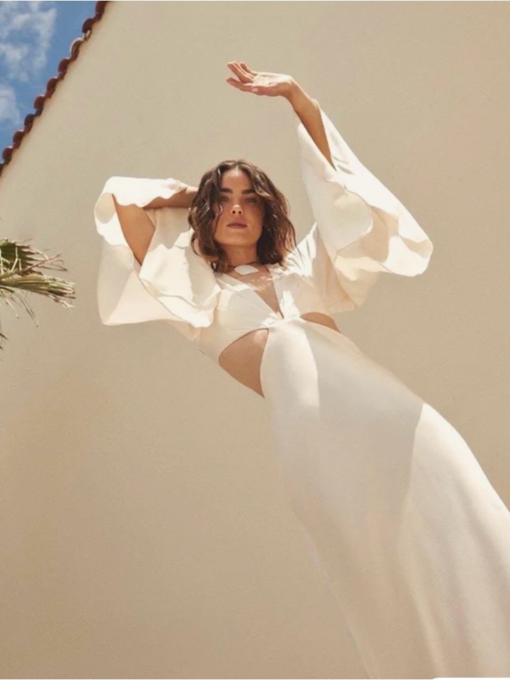 Shona joy belle sleeve dress